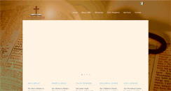 Desktop Screenshot of goedemoedbaptist.co.za